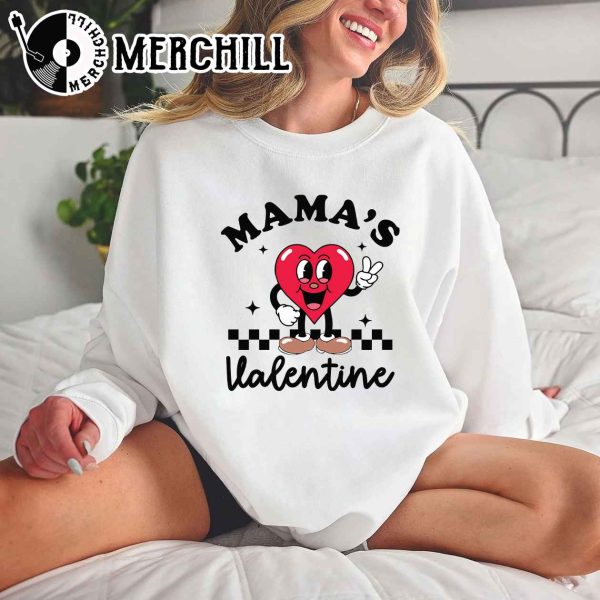 Mama’s Valentine Shirt Happy Valentine’s Day Gift for Mom