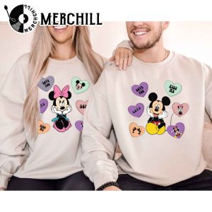 Mickey Minnie Valentine Shirt Disney Valentines Day Gift