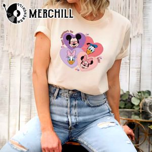 Mickey and Friends Love Disney Valentine Shirt Disney Happy Valentines Day Gift 2