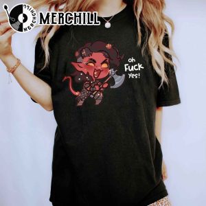 Oh Fuck Yes Baldurs Gate T Shirt Epic Adventure Awaits 2