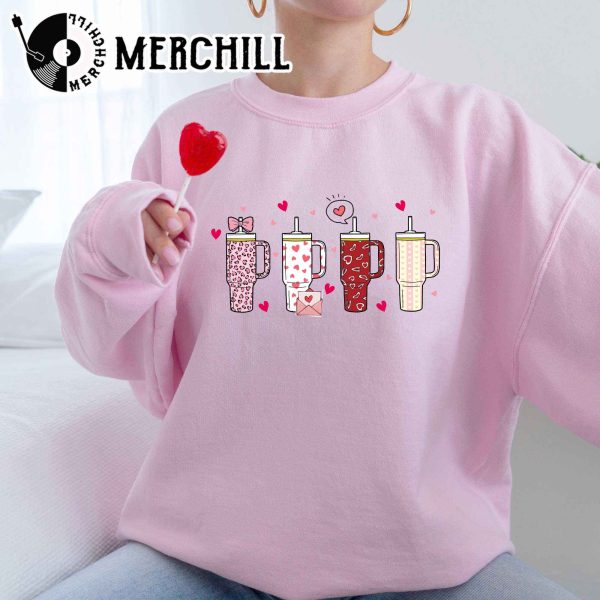 Stanley Cup Valentine Sweatshirt Obsessive Cup Disorder Valentine’s Day T-shirt