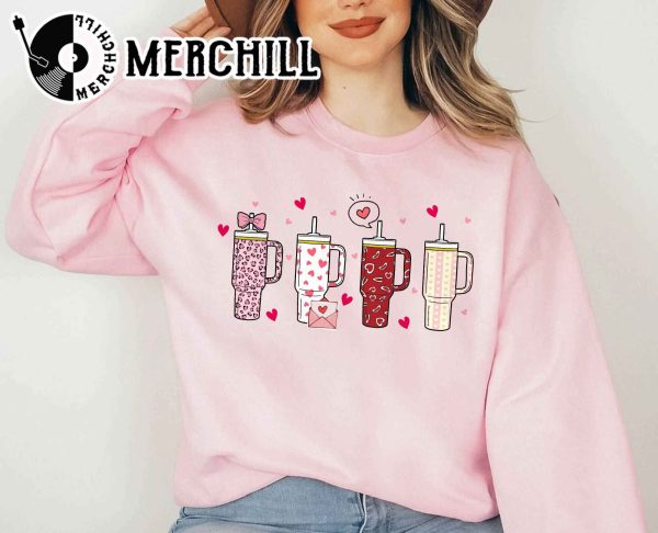 Stanley Cup Valentine Sweatshirt Obsessive Cup Disorder Valentine’s Day T-shirt