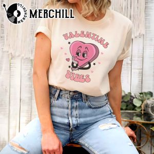 Valentine Vibes Shirt Disney Valentines Day Gift 3