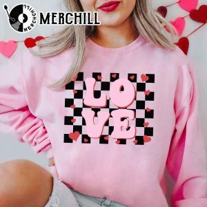 Vintage Love Valentine Shirt Valentine Gift for Her