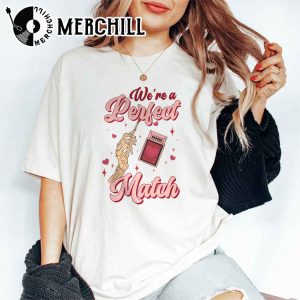 Were a Perfect Match Sweatshirt Valentine Gift for Lover 5