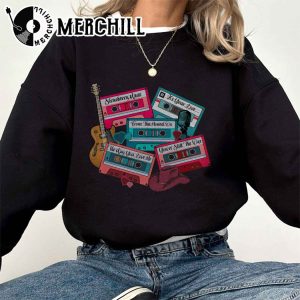 Western 90s Country Music Cassettes Sweatshirt Valentines Cowgirl Shirt 2