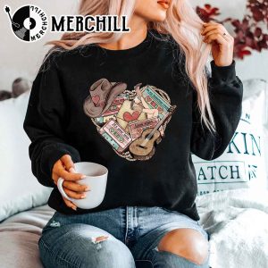 Western Valentines Sweatshirt Valentines Day Gift For Women 2