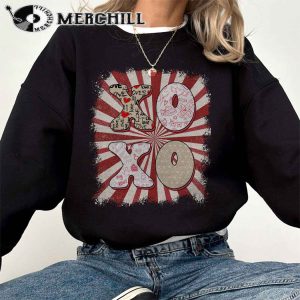 Xoxo Valentine Sweatshirt Retro Valentine Gift for Her 2