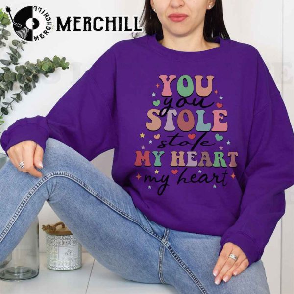 You Stole My Heart Shirt Retro Funny Valentine’s Day Gift