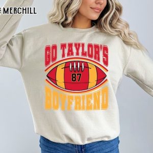 Go Taylors Boyfriend Shir Football Fan Gift Hoodie 3