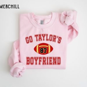 Go Taylors Boyfriend Sweatshirt Travis Kelce Hoodies