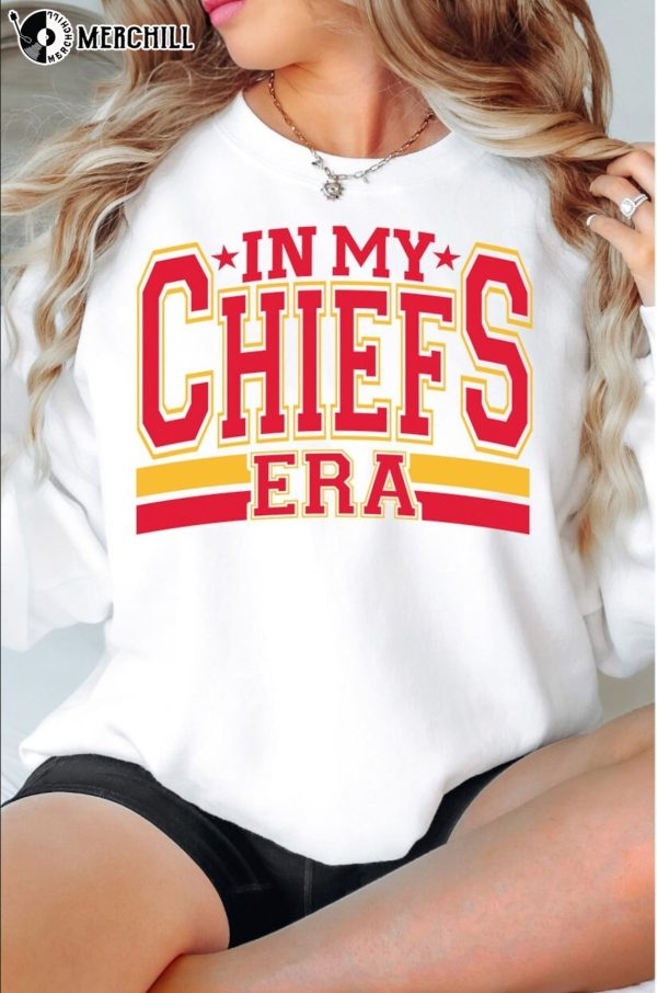 Kansas Swiftie Chiefs Shirt In My Chiefs Era Crewneck