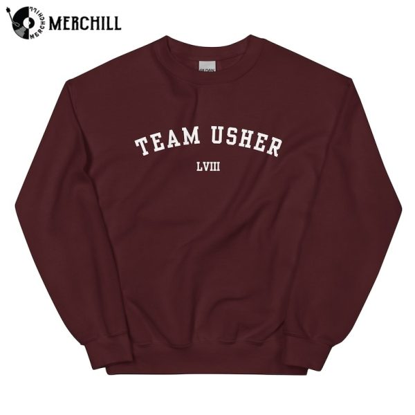 Team Usher Shirt Funny Halftime Show Super Bowl Sweatshirt