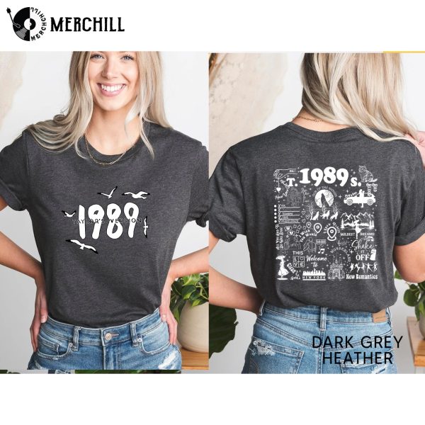 1989 Taylor’s Version Shirt 2 Sides Retro Swiftie Merch