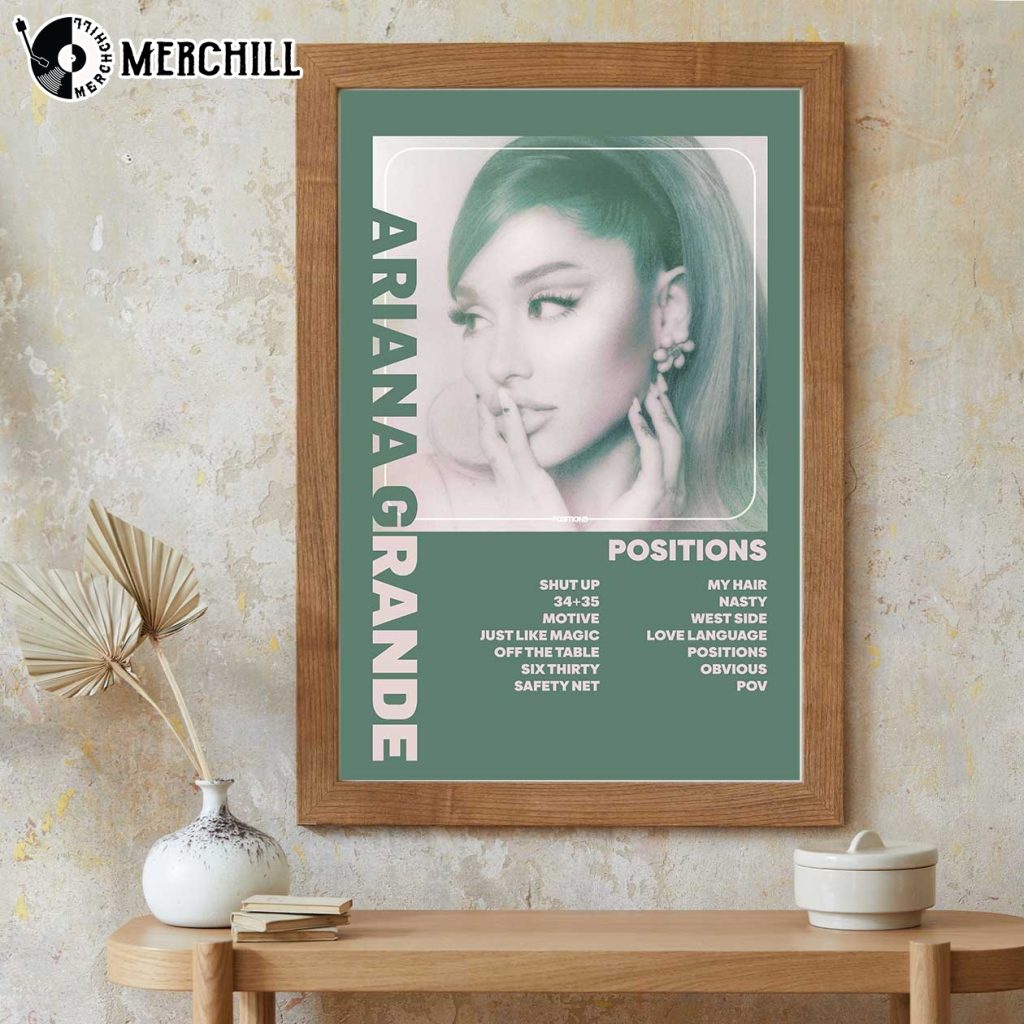 Ariana Grande Positions Album Cover Poster Gift For Music Lovers ...