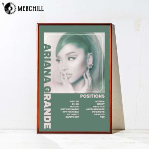 Ariana Grande Positions Album Cover Poster Gift For Music Lovers 3