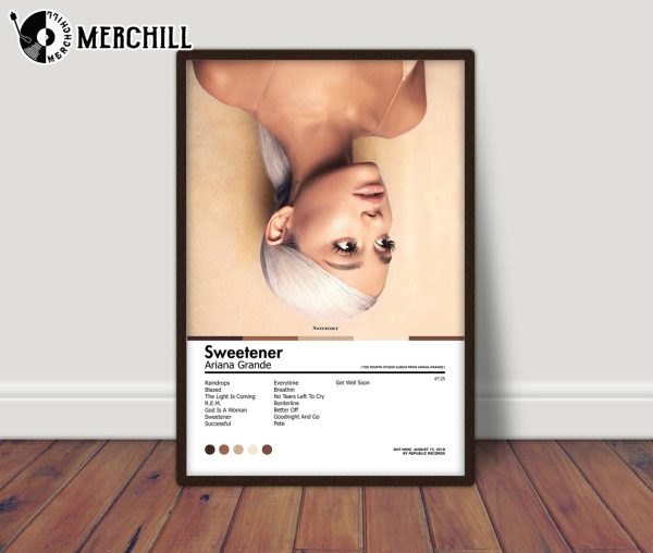 Ariana Grande Sweetener Album Cover Poster Gift For Music Lovers