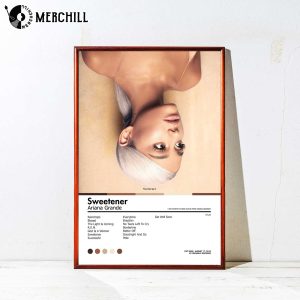 Ariana Grande Sweetener Album Cover Poster Gift For Music Lovers 3
