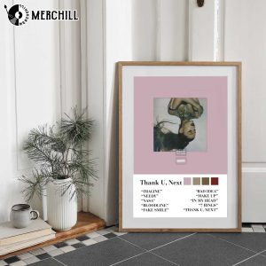 Ariana Grande Thank U Next Album Cover Poster Gift For Music Lovers 4