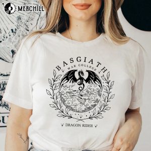 Basgiath War College Dragon Rider Fourth Wing Tshirt 4
