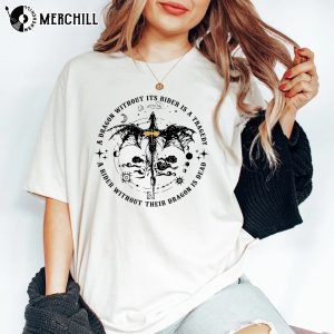 Basgiath War College Shirt A Dragon Without Its Rider Is A Tragedy Tshirt 3