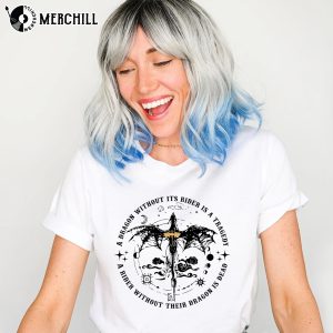 Basgiath War College Shirt A Dragon Without Its Rider Is A Tragedy Tshirt 4