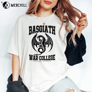 Basgiath War College Shirt Fourth Wing Dragon Rider