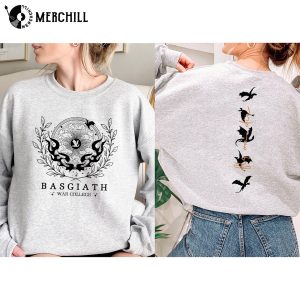Basgiath War College Sweatshirt Fourth Wing Riders Quadrant 3