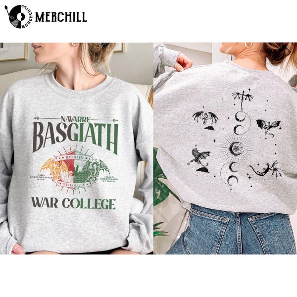 Basgiath War College Tee Rebecca Yarros Gift for Book Lovers