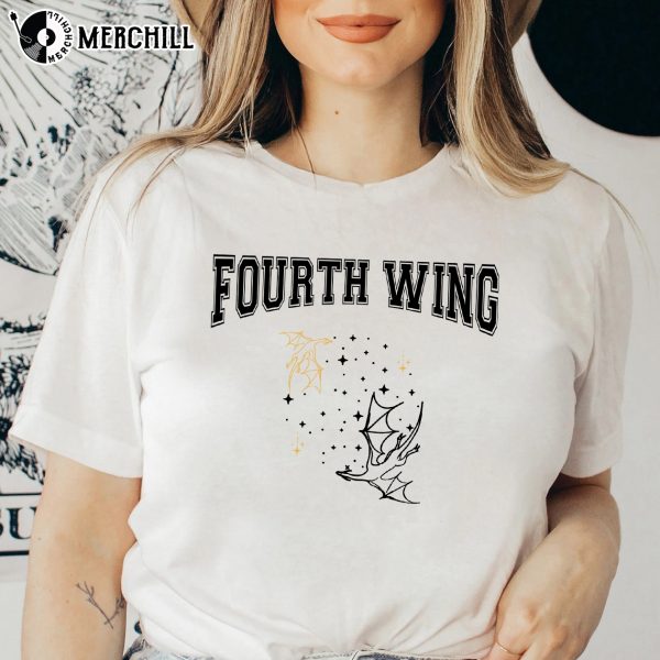 Fourth Wing Double-Sided Shirt Basgiath War College Shirt