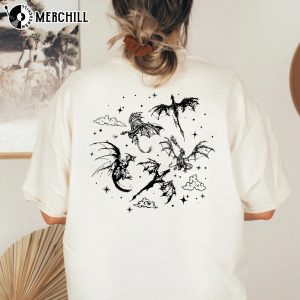 Fourth Wing Double Sided Shirt Basgiath War College Shirt 5