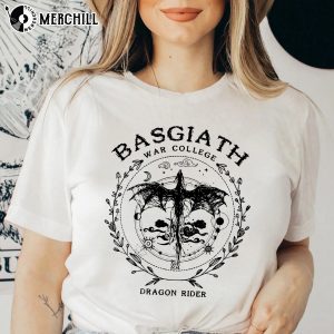 Fourth Wing Double Sided Sweatshirt Basgiath War College Shirt 4