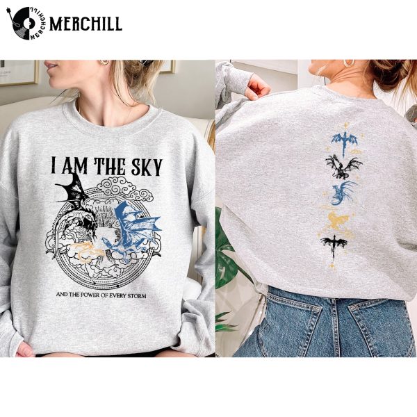 Fourth Wing Shirt I Am The Sky And The Power Of Every Storm