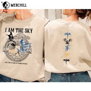 Fourth Wing Shirt I Am The Sky And The Power Of Every Storm