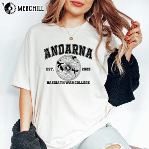 Fourth Wing Tee Shirt Riders Quadrant Gift 3