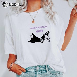 Olivia Rodrigo Guts Shirt Olivia 2024 World Tour Concert 4