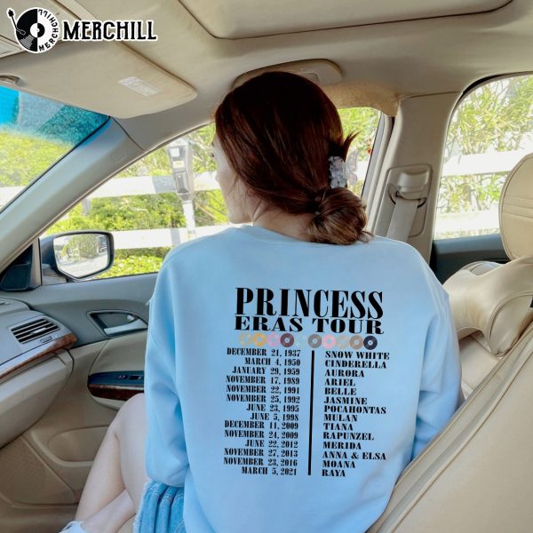 Princess Eras Tour Shirt Swiftie Concert Shirt