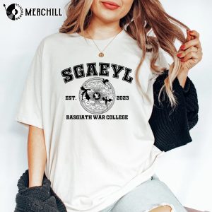 Sgaeyl Est 2023 Basgiath War College Shirt Book Lover Gift 3