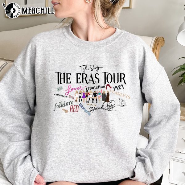 Swiftie Album Shirt Eras Tour Graphic Tshirt Gift For Men Women Shirt