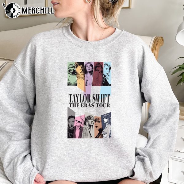 Taylor Eras Tour Sweatshirt Concert Swiftie Merch Shirt