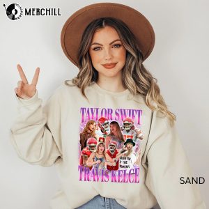 Taylor Swift Travis Kelce Shirt Swiftie Vintage 90s Style Bootleg Shirt 6
