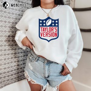 Taylors Version Football Shirt Go Taylors Boyfriend Sweatshirt 3