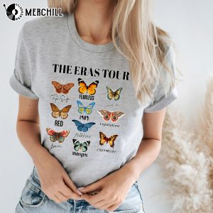 The Eras Tour Butterfly Shirt Taylor Swift Fan Merch Gift 4