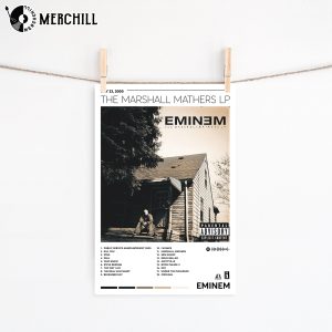 The Marshall Mathers LP Eminem Poster Wall Art 2