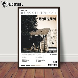 The Marshall Mathers LP Eminem Poster Wall Art