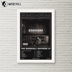 The Marshall Mathers LP Poster Eminem Wall Art 3