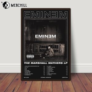 The Marshall Mathers LP Poster Eminem Wall Art