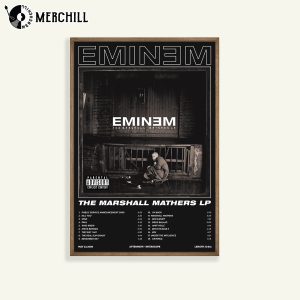 The Marshall Mathers LP Poster Eminem Wall Art 4