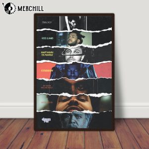 The Weeknd Album Covers Poster Aesthetic Print