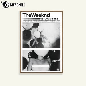 The Weeknd House of Balloons Poster Album Cover Print 2